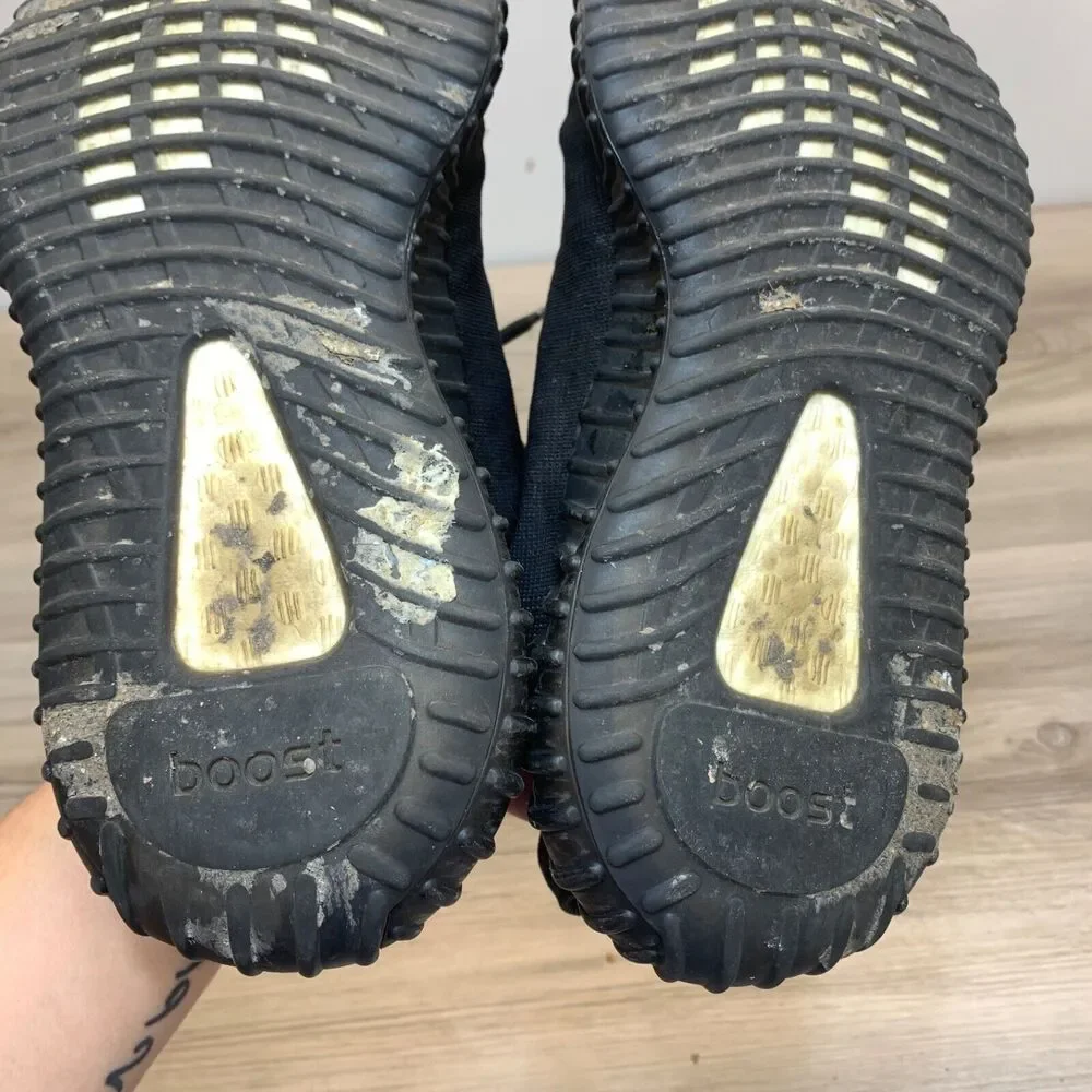 Adidas Yeezy Boost 350 v2 Mono Cinder Kanye West Black Men Sneaker Size 5.5 38 - Picture 11 of 16